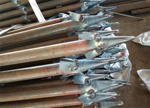 无极管棚钢花管